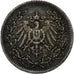 Empire allemand, 1/2 Mark, 1915, Berlin, Argent, TTB, KM:17