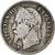 Francia, Napoleon III, 50 Centimes, 1867, Paris, Plata, BC+, Gadoury:417