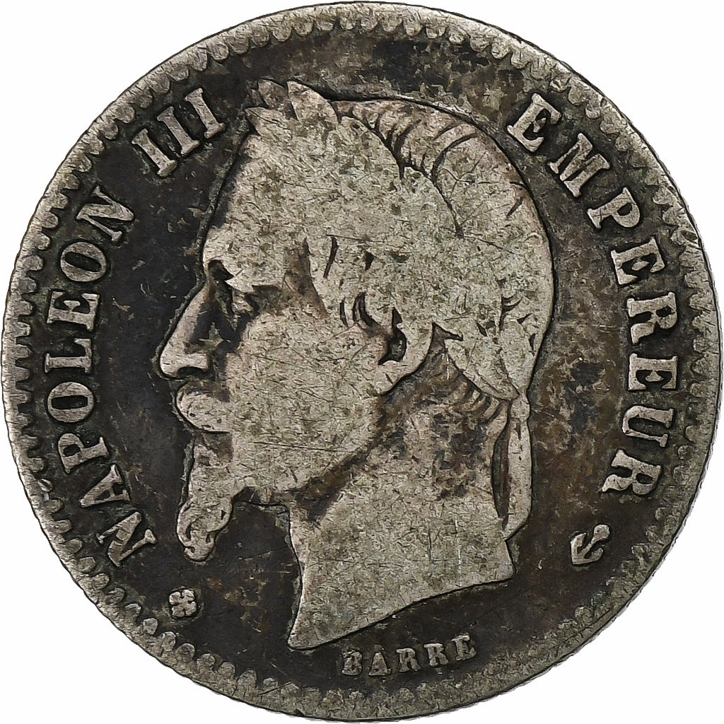 Coin, France, Napoleon III, Napoléon III, 50 Centimes, 1867, Strasbourg