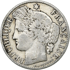 France, 50 Centimes, Cérès, 1888, Paris, Silver, VF(30-35), Gadoury:419a