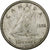 Moeda, Canadá, Elizabeth II, 10 Cents, 1956, Royal Canadian Mint, Ottawa