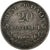 Monnaie, Italie, Vittorio Emanuele II, 20 Centesimi, 1863, Milan, TB+, Argent