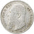 Bélgica, Leopold II, 50 Centimes, 1909, Brussels, Plata, BC+, KM:61.1