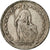 Moneta, Szwajcaria, 1/2 Franc, 1916, Bern, EF(40-45), Srebro, KM:23