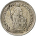 Zwitserland, 1/2 Franc, 1939, Bern, Zilver, ZF, KM:23