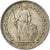 Zwitserland, 1/2 Franc, 1945, Bern, Zilver, ZF, KM:23