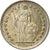 Zwitserland, 1/2 Franc, 1950, Bern, Zilver, ZF, KM:23