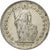 Suiza, 1/2 Franc, 1953, Bern, Plata, MBC+, KM:23