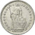 Switzerland, 1/2 Franc, 1958, Bern, Silver, AU(55-58), KM:23