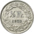 Suiza, 1/2 Franc, 1958, Bern, Plata, EBC, KM:23