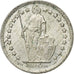 Szwajcaria, 1/2 Franc, 1959, Bern, Srebro, MS(60-62), KM:23