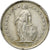 Szwajcaria, 1/2 Franc, 1962, Bern, Srebro, EF(40-45), KM:23