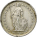 Suíça, 1/2 Franc, 1962, Bern, Prata, EF(40-45), KM:23