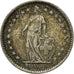 Szwajcaria, 1/2 Franc, 1962, Bern, Srebro, AU(55-58), KM:23