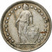 Suíça, 1/2 Franc, 1964, Bern, Prata, AU(50-53), KM:23