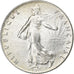 France, 50 Centimes, Semeuse, 1918, Paris, Silver, AU(50-53), KM:854