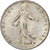 France, 50 Centimes, Semeuse, 1918, Paris, Silver, AU(55-58), KM:854