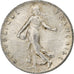 France, 50 Centimes, Semeuse, 1918, Paris, Silver, AU(55-58), KM:854