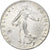 Coin, France, Semeuse, 50 Centimes, 1919, Paris, AU(50-53), Silver, KM:854