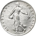 Coin, France, Semeuse, 50 Centimes, 1919, Paris, AU(50-53), Silver, KM:854