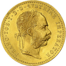 Coin, Austria, Franz Joseph I, Ducat, 1915, Restrike, MS(63), Gold, KM:2267