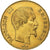 França, Napoleon III, 100 Francs, 1858, Paris, Dourado, AU(50-53), Gadoury:1135
