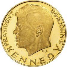 Allemagne, Médaille, John F. Kennedy, 1963, Or, SUP+