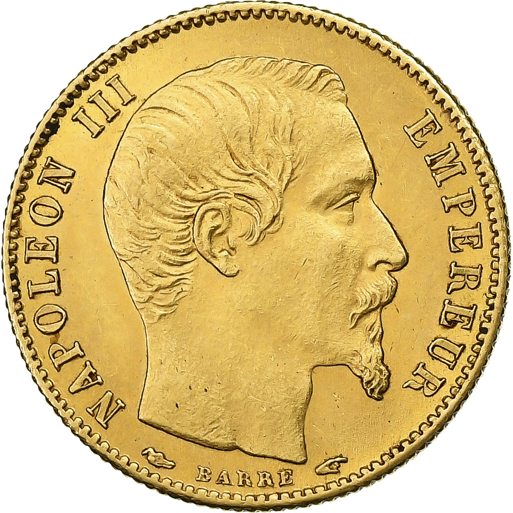 Munten, Frankrijk, Napoleon III, Napoléon III, 5 Francs, 1854, Paris, Petit