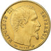 Moeda, França, Napoleon III, Napoléon III, 5 Francs, 1854, Paris, Pequeno