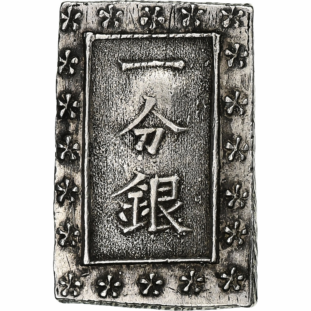 Japan, Bu, Ichibu, 1859-1868, Silver, AU(55-58), KM:16a
