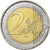 Monaco, Rainier III, 2 Euro, 2002, Paris, Bi-Metallic, MS(60-62), Gadoury:MC179