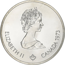 Canada, Elizabeth II, 10 Dollars, 1976 Olympics - Map of the World, 1973, Royal