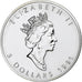 Canada, Elizabeth II, 5 Dollars, 1991, Royal Canadian Mint, Srebro, MS(64)