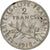 França, 2 Francs, Semeuse, 1918, Paris, Prata, EF(40-45), Gadoury:532, KM:845.1