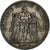 France, 5 Francs, Hercule, 1876, Bordeaux, Silver, VF(20-25), Gadoury:745a