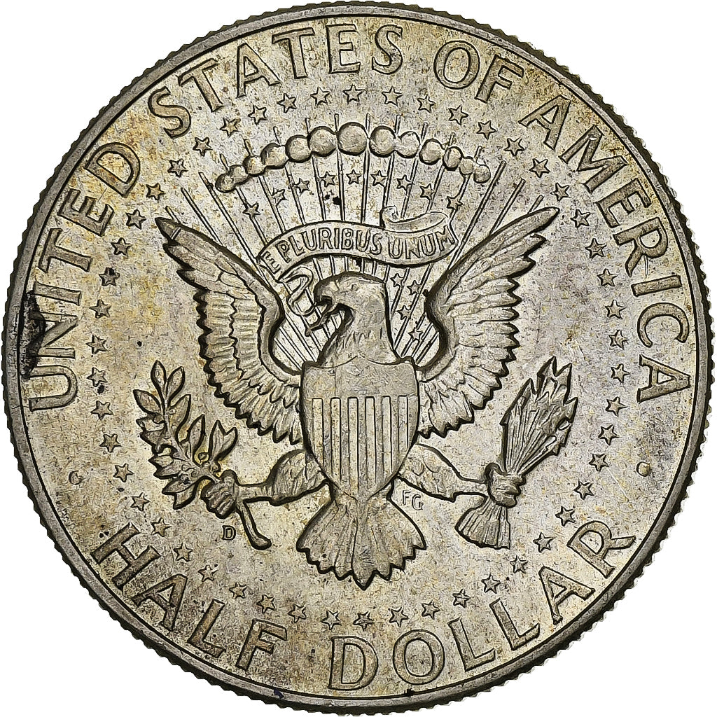 United States, Half Dollar, Kennedy Half Dollar, 1964, U.S. Mint, Silver