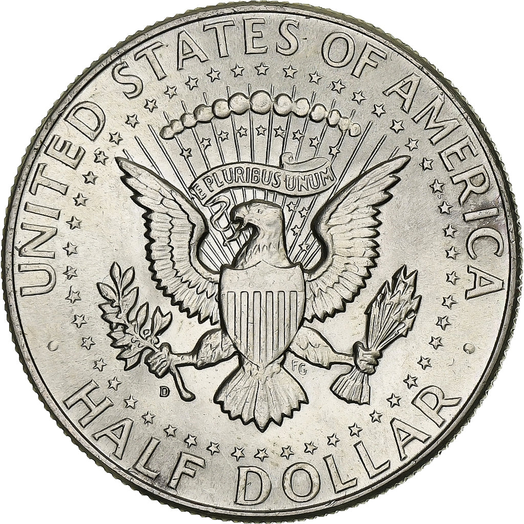 United States, Half Dollar, Kennedy Half Dollar, 1964, U.S. Mint, Silver