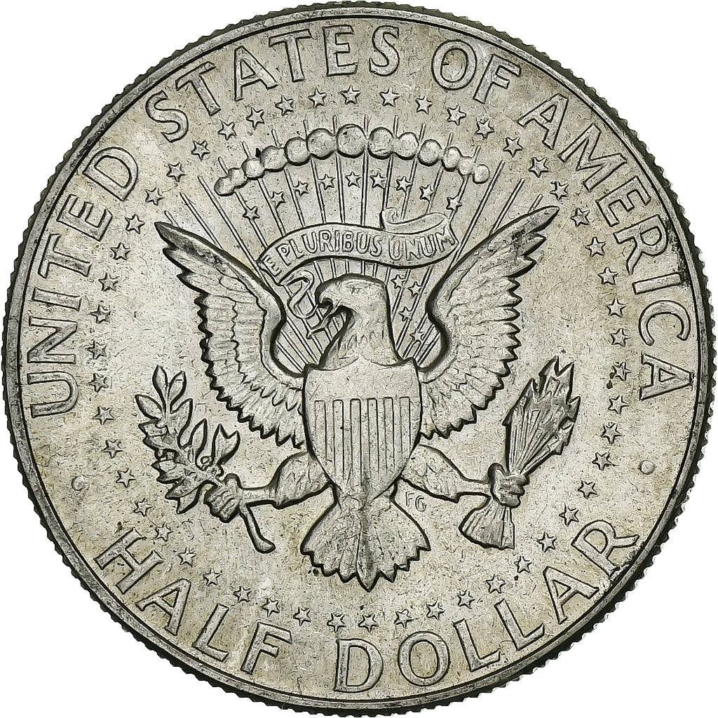 United States, Half Dollar, Kennedy Half Dollar, 1965, U.S. Mint, Silver