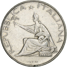 Coin, Italy, 500 Lire, 1961, Rome, EF(40-45), Silver, KM:99
