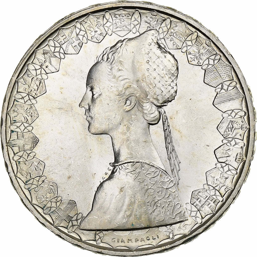 Italy, 500 Lire, 1966, Rome, Silver, MS(63), KM:98