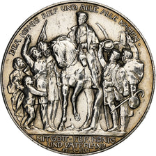 German States, PRUSSIA, Wilhelm II, 3 Mark, 1913, Berlin, Silver, AU(50-53)