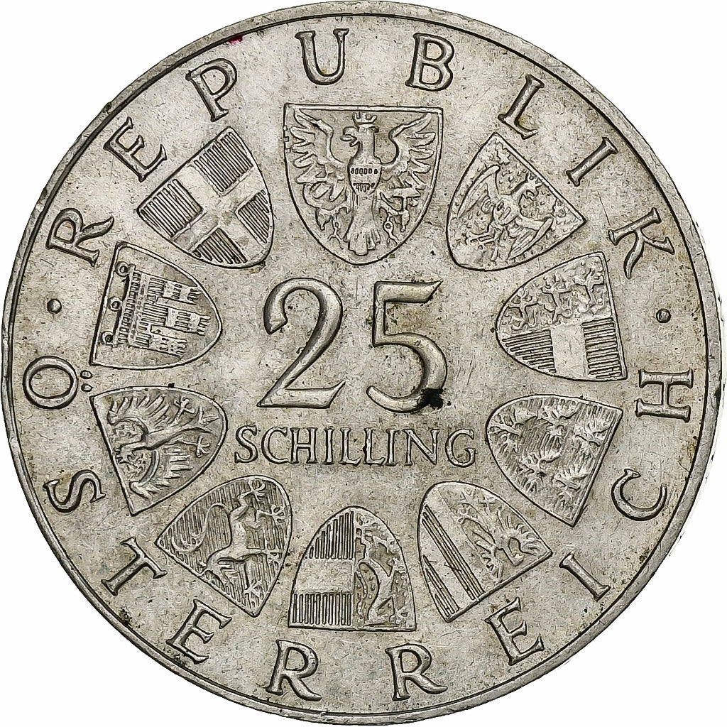 Austria, 25 Schilling, 1967, Vienne, Argento, SPL-, KM:2901