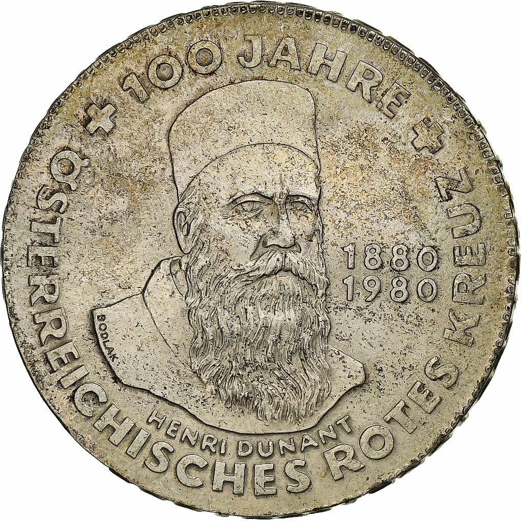 Austria, 500 Schilling, 1980, Silver, AU(55-58), KM:2950
