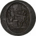 Francia, 5 Sols, Monneron, 1792, Birmingham, Bronzo, MB, KM:Tn31