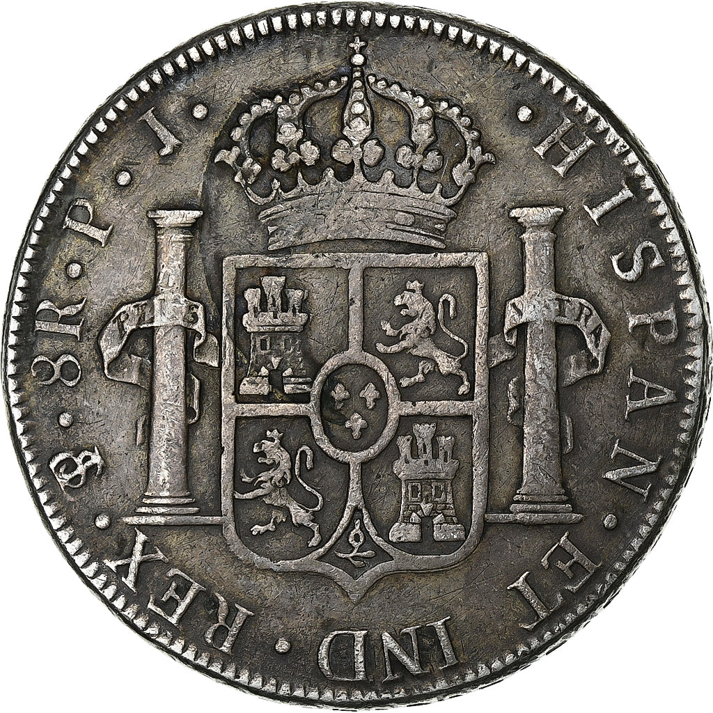 Bolivie, Charles III, 8 Reales, 1804, Potosi, Argent, TTB, KM:73