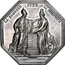 France, Medal, Banque de France, An VIII, Silver, Dumarest, AU(50-53)