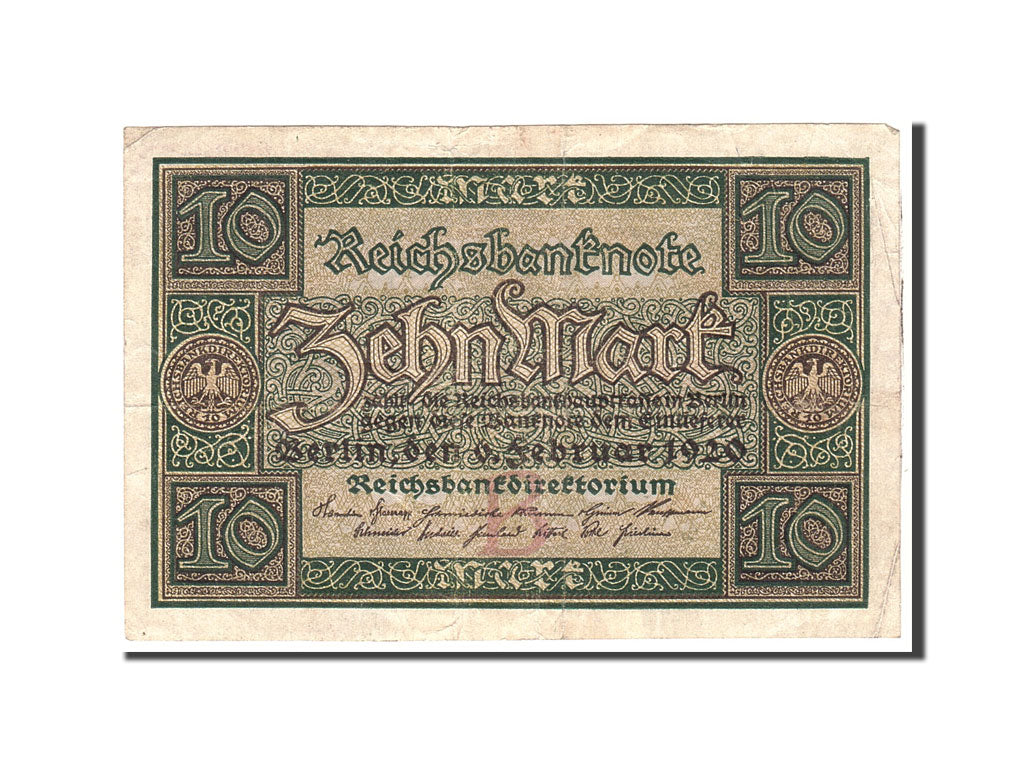 Banknot, Niemcy, 10 Mark, 1920, 1920-02-06, KM:67a, EF(40-45)