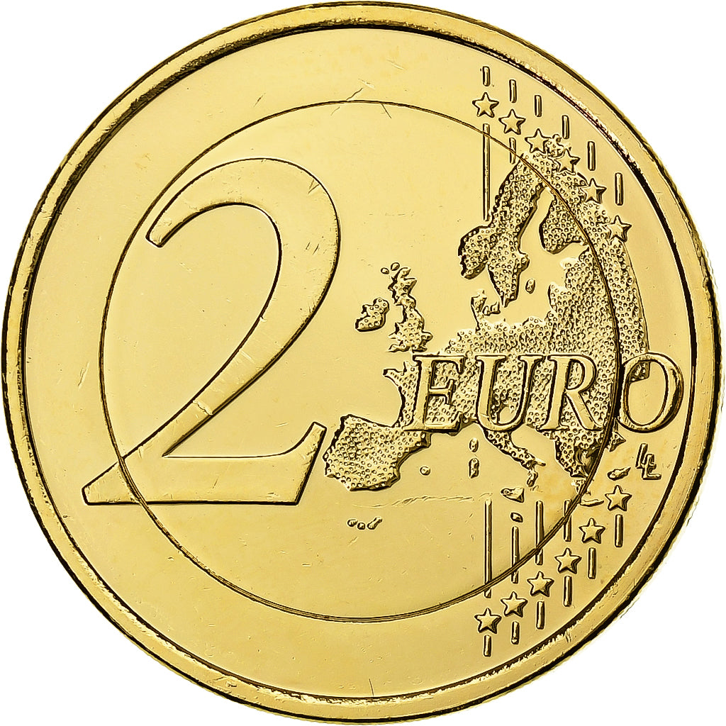Finlande, 2 Euro, gold-plated coin, 2010, Vantaa, Bimétallique, SPL, KM:154