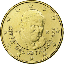 Vaticano, 50 Euro Cent, Pape Benoit XVI, 2012, Rome, Ottone, SPL