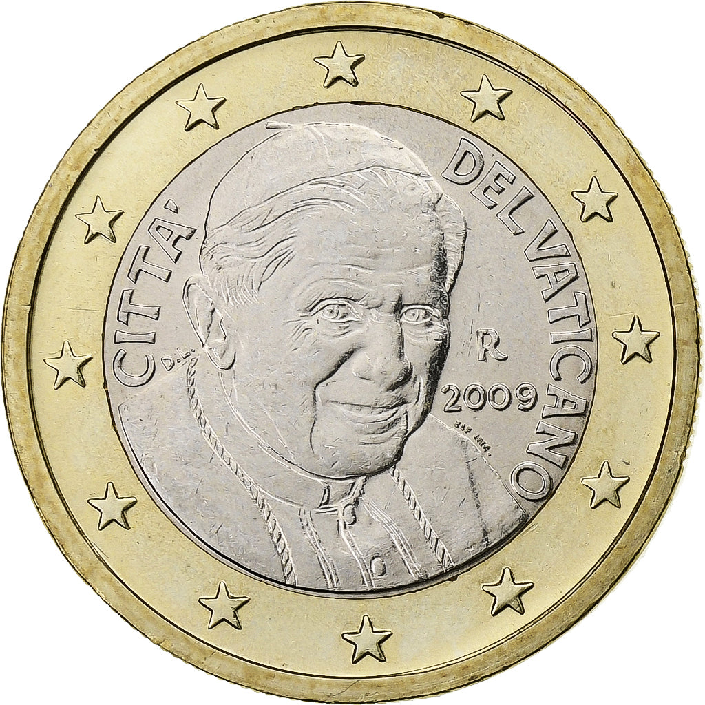 Cité du Vatican, Euro, 2009, Rome, SPL, Bi-Metallic, KM:388
